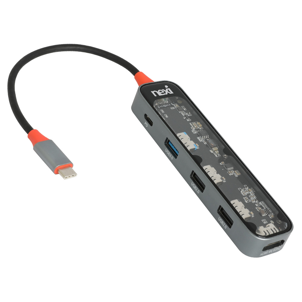 USB3.1 C타입 5in1 멀티허브 HDMI 4k 60hz - 상세 이미지 2