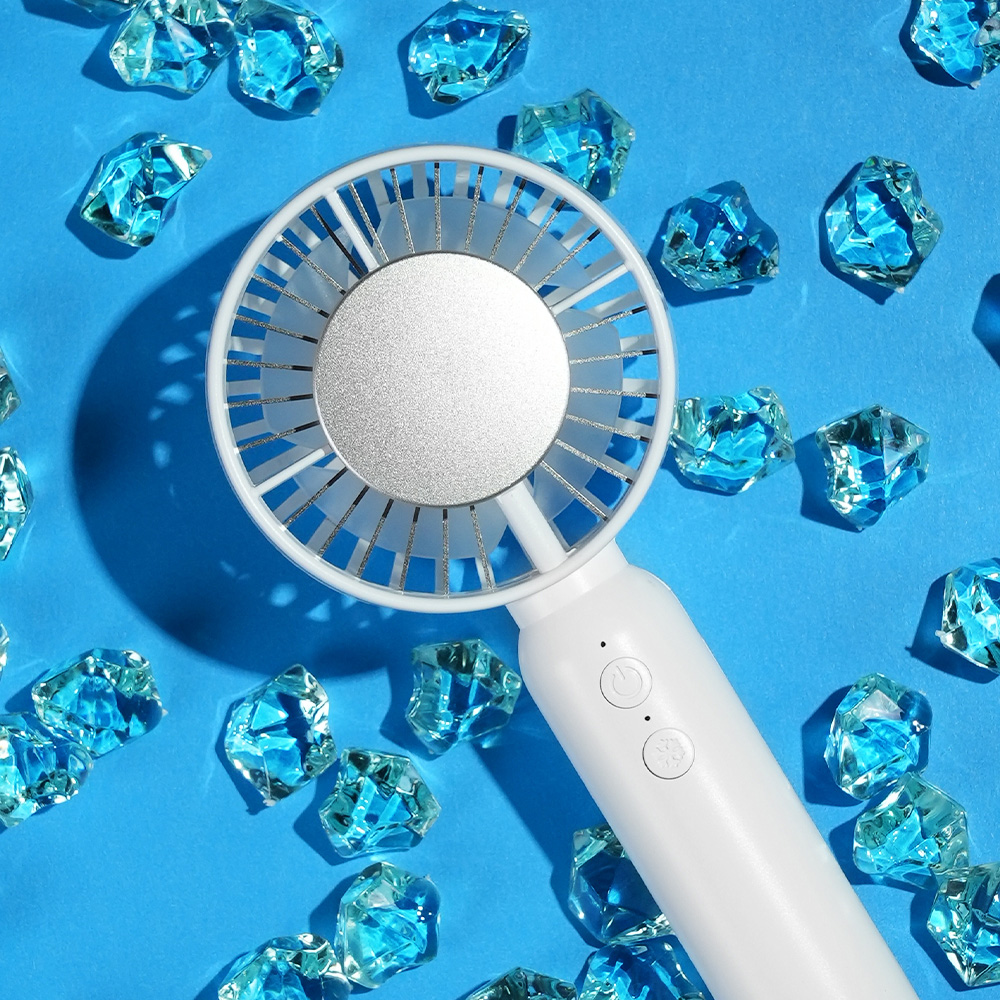 [온가담] 휴대용 냉각판 쿨링 선풍기 제품 이미지