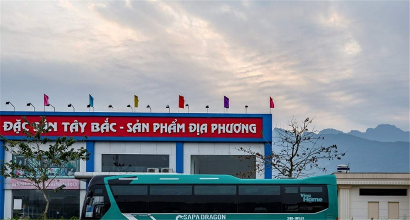 하노이 - 사파 공용 침대 버스 이동 서비스 by Sapa Dragon Bus 이미지 1