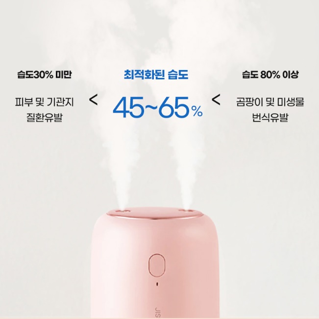 책상 위 가습기 사무용 탁상용 작은 회사 가습기 책상용 가습기