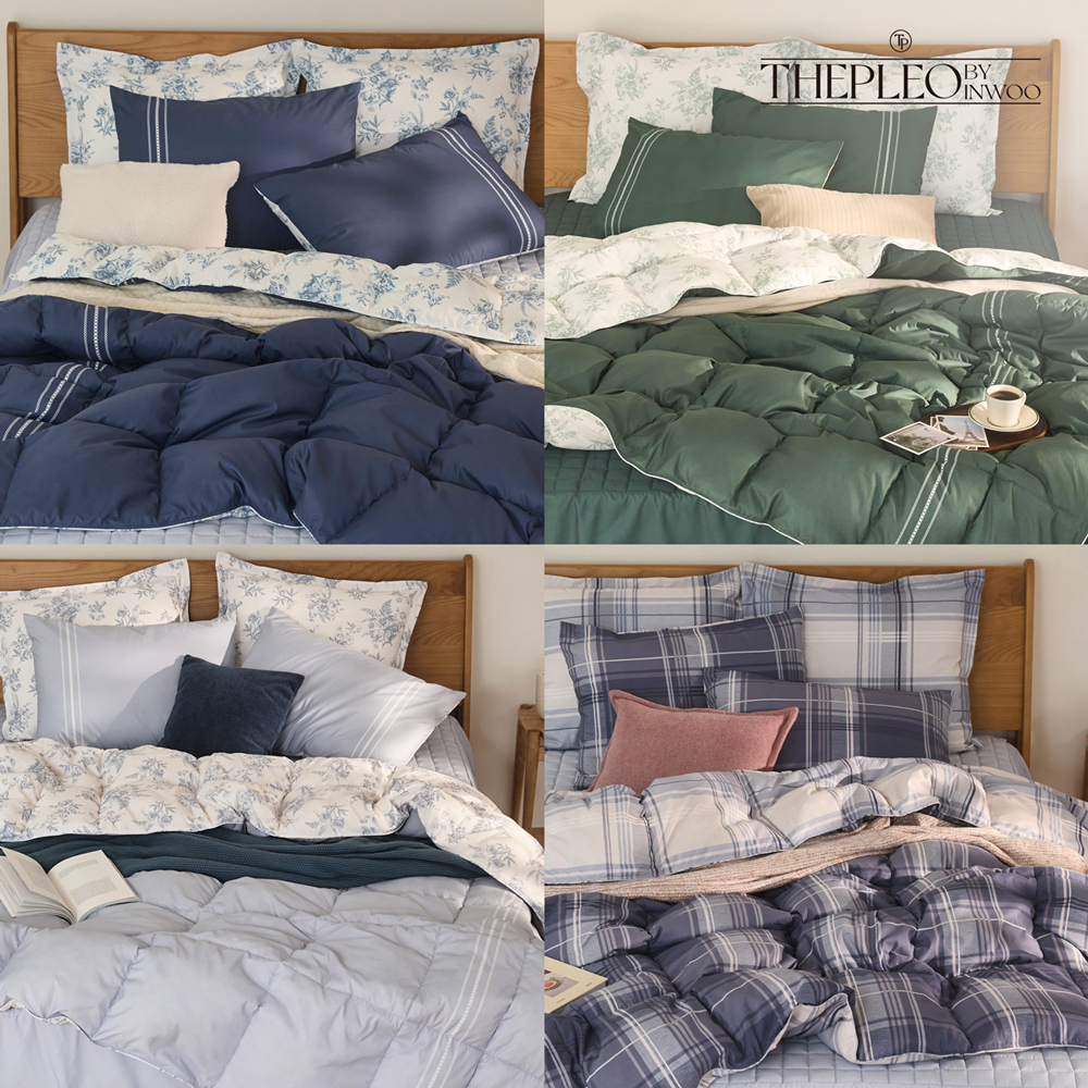 [더플레오] 구스 1+1 차렵이불 2장 세트