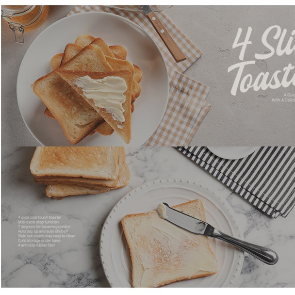 레트로 토스터기 호텔 대형 토스트기 식빵 업소용 토스트기