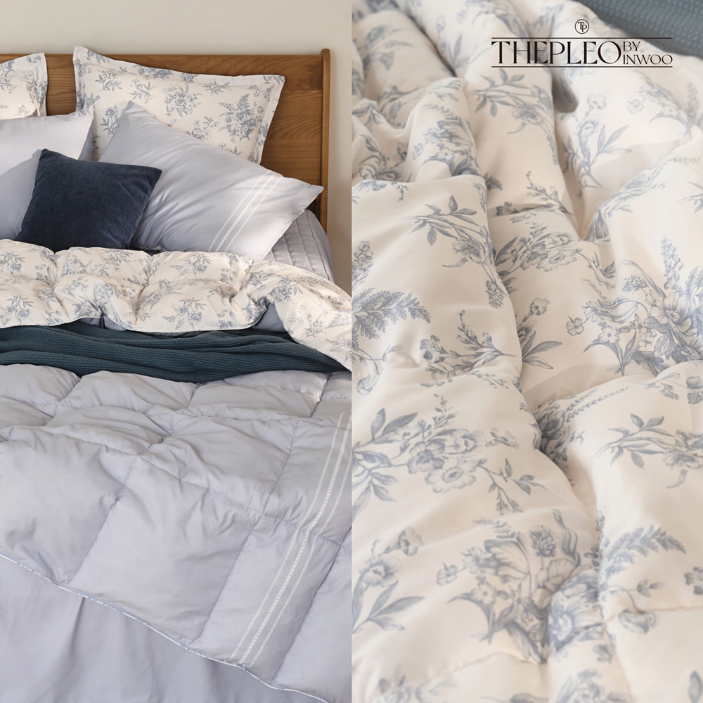 [더플레오] 구스 1+1 차렵이불 2장 세트