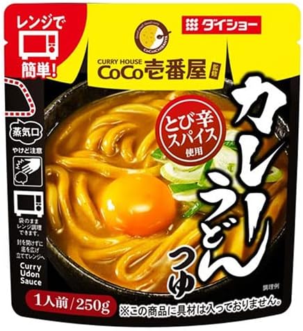 다이쇼 코코 COCO  이치반야 감수 카레 우동 국물 250g