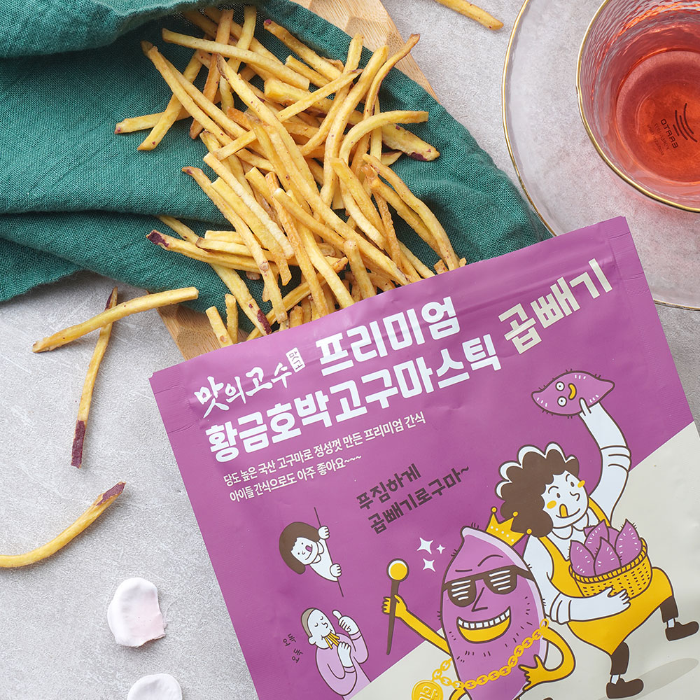 고구마스틱 150g 국산 호박 고구마 칩 - 상세 이미지 2
