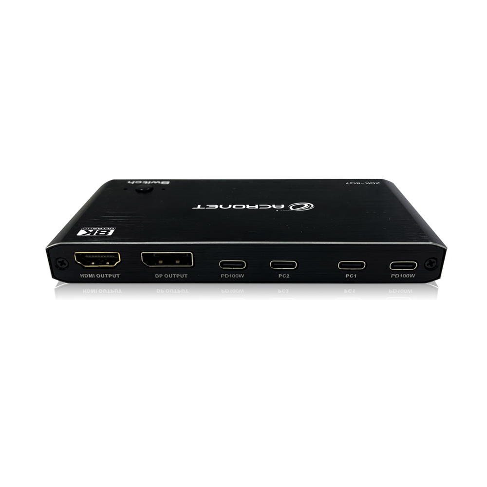 아크로넷 ZDK-8Q7 2:1 USB-C KVM 스위치 - 상세 이미지 3