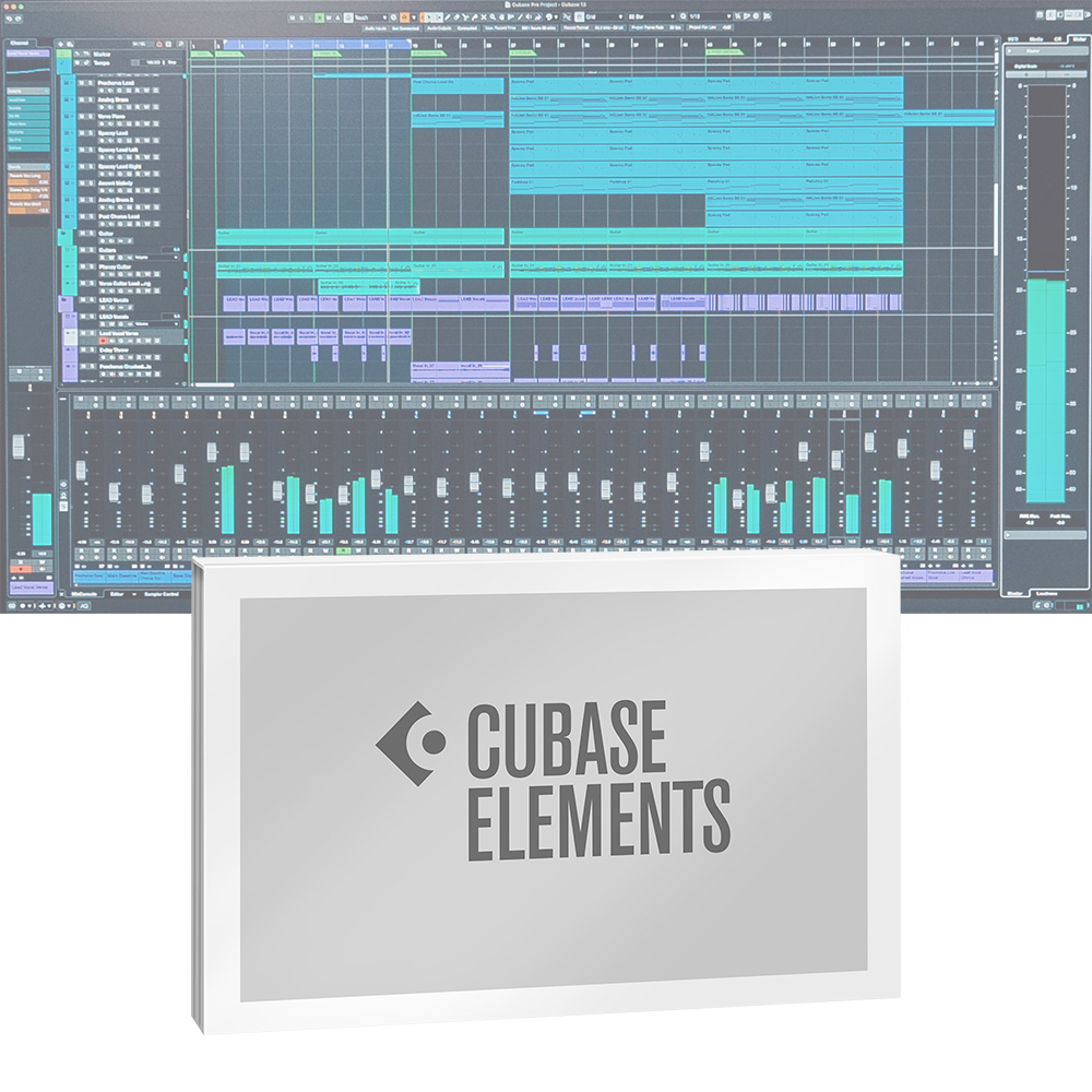 Steinberg Cubase Elements 14 EDU 큐베이스 엘리먼트 교육용 - 상품 이미지
