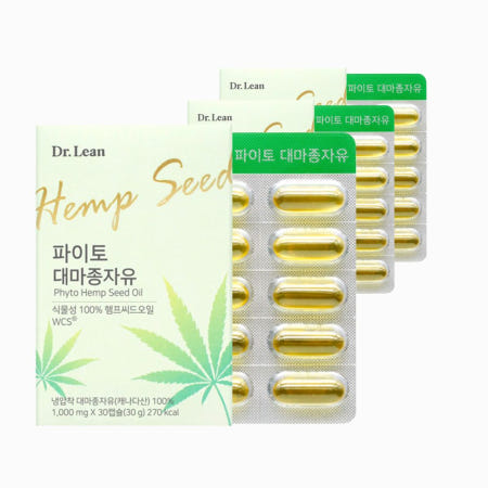 닥터린 파이토 대마종자유 3박스