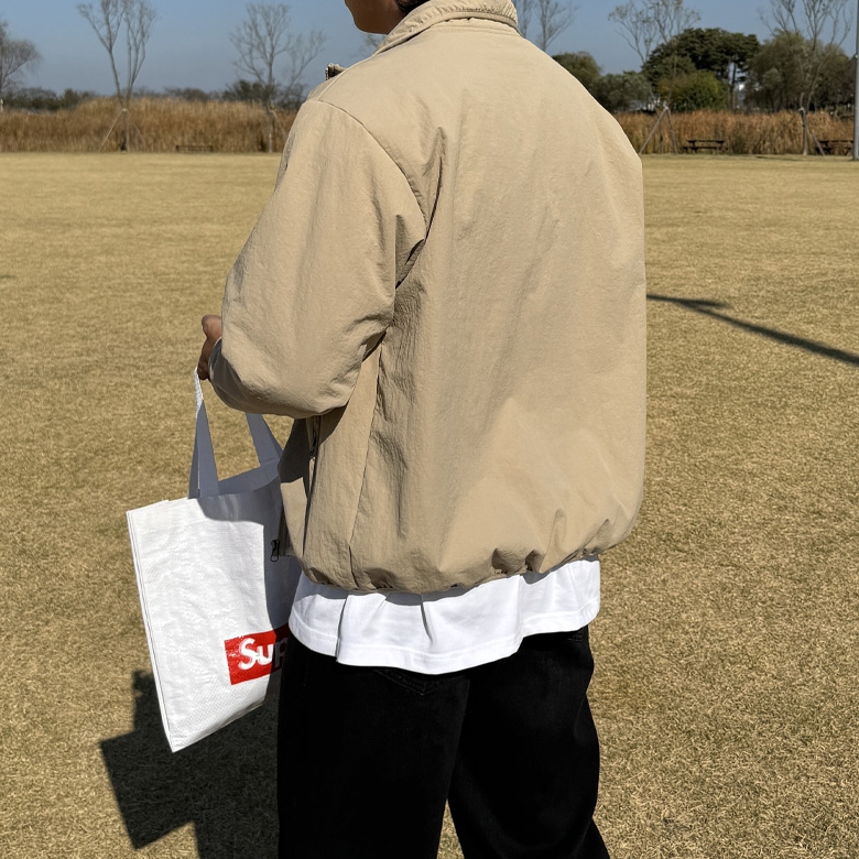 남자 치리 봄 가을 겨울 오버핏 양털안감 집업 자켓 점퍼 - 상세 이미지 5