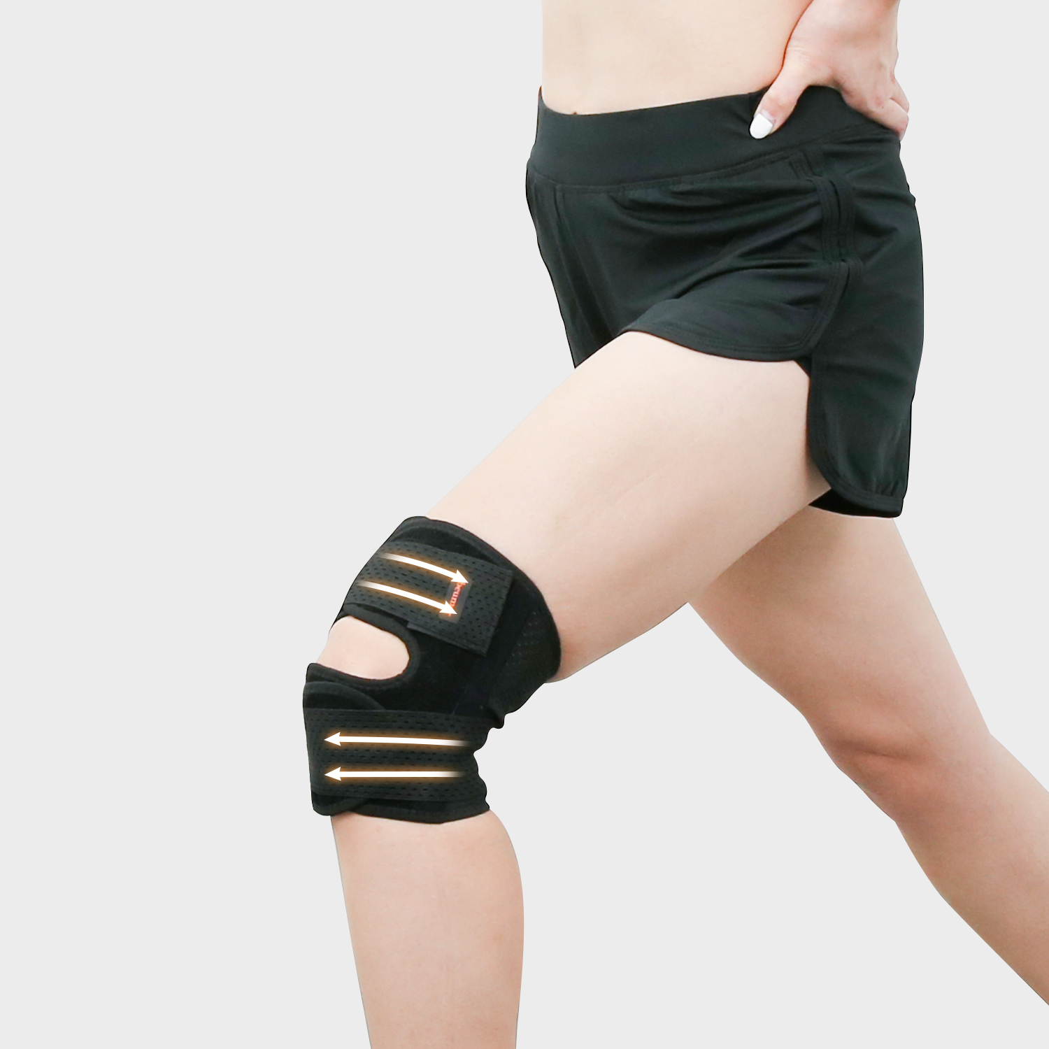 브메르 무릎 보호대 2P 슬개골 헬스 관절 러닝 등산