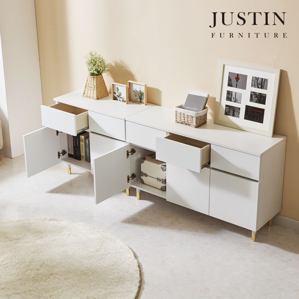 [저스틴퍼니처]이브 화이트 멀티 수납장(1200) : justin store