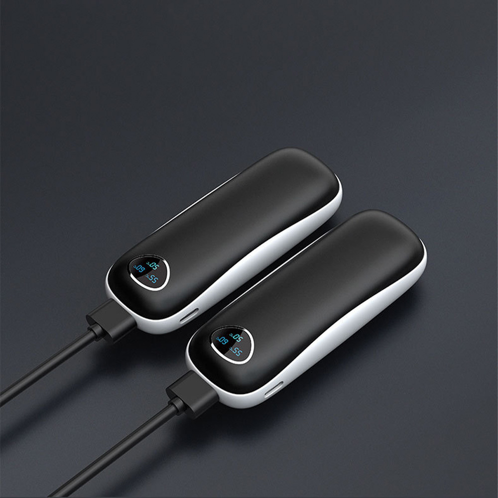 에디토 양손 충전식 손난로 보조배터리 트윈 USB 뜨거운 손날로 전기 핫팩 10000 이미지 7