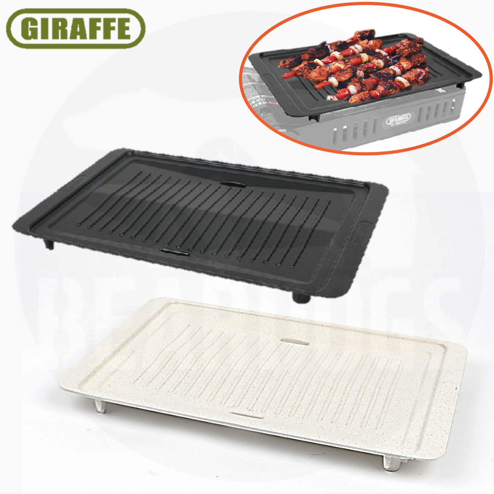 지라프 그릴 팬 L 코팅 불판 구이바다 호환