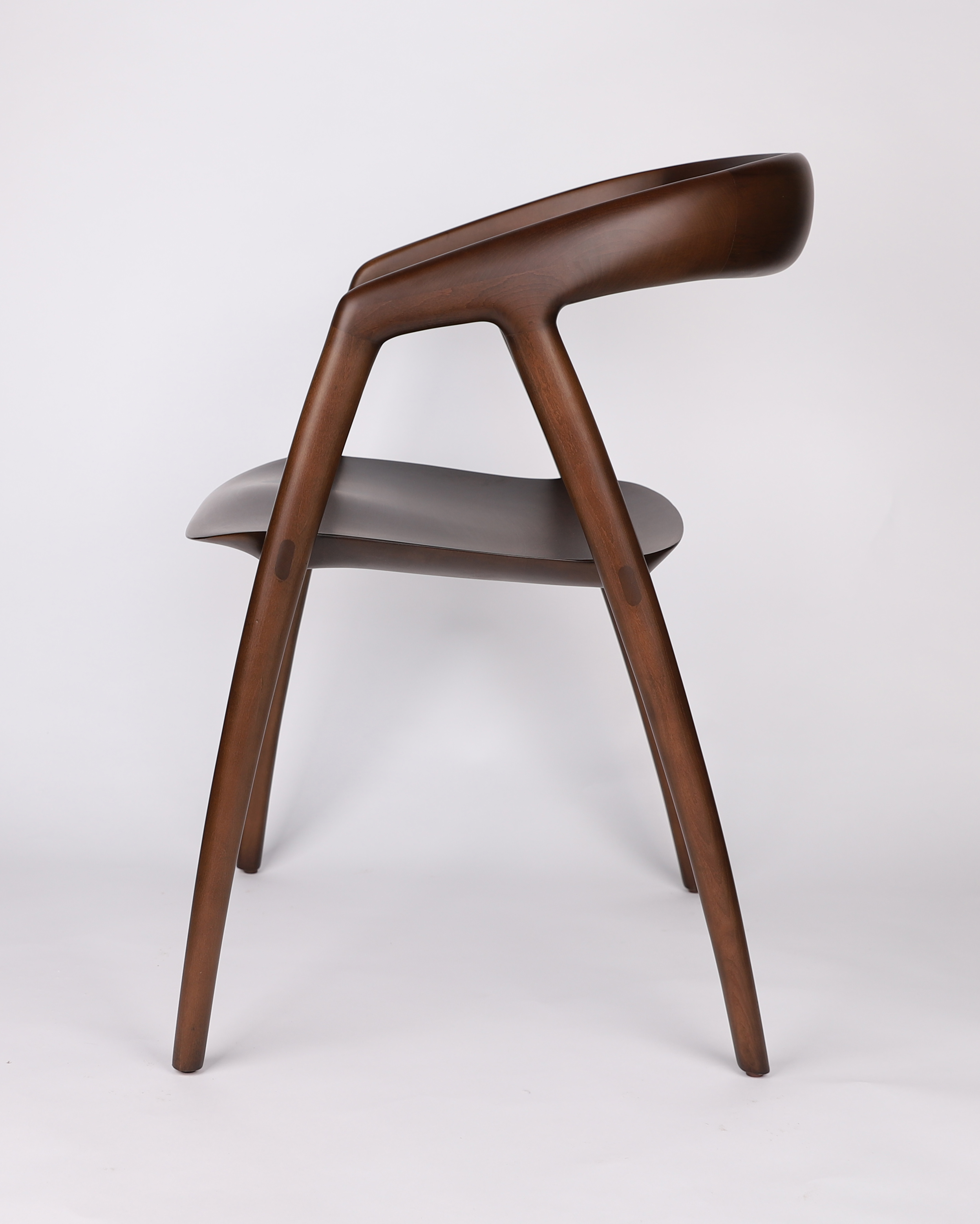 [우드/식탁용] 원목 사이드 체어 Y3-25 - Natural, Walnut