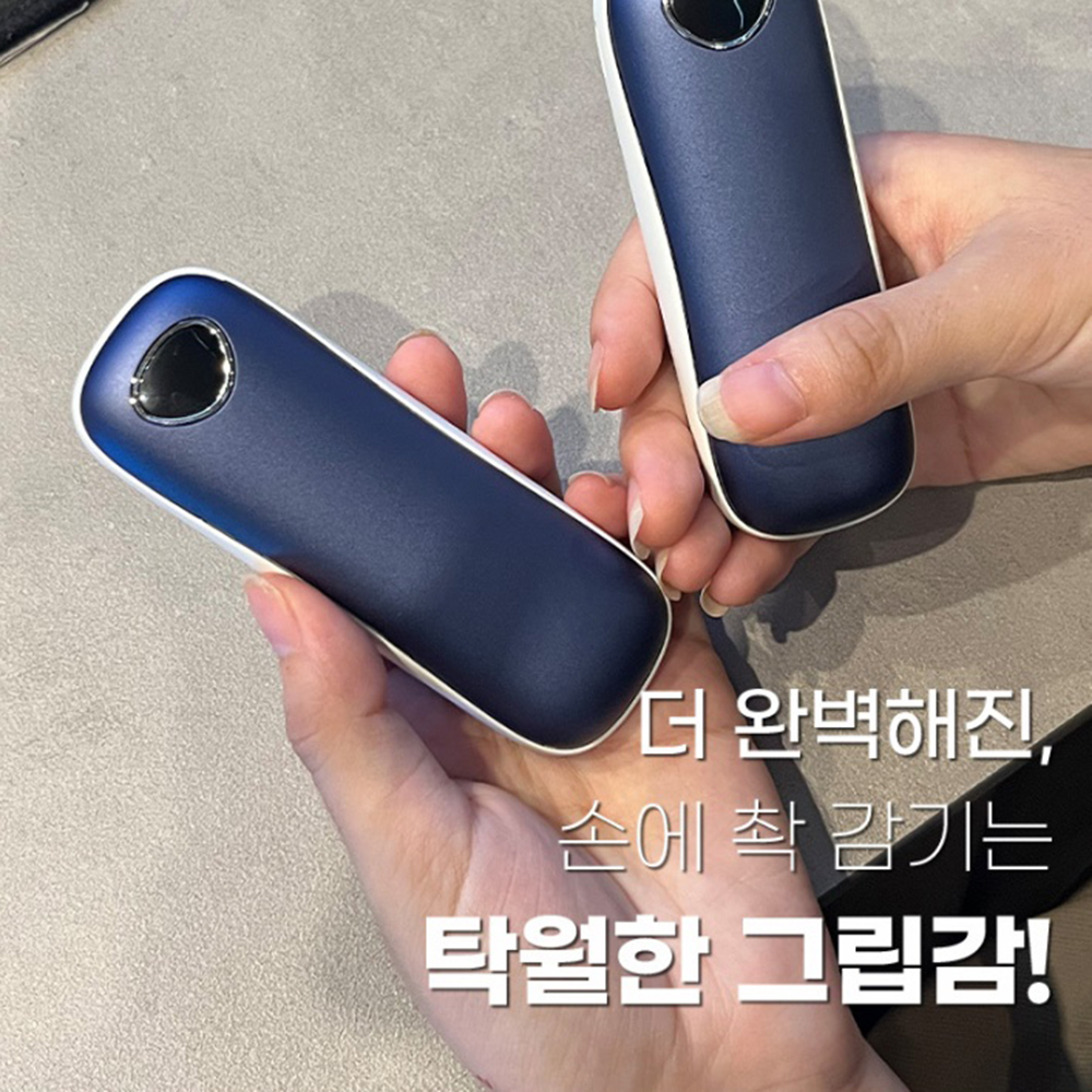에디토 양손 충전식 손난로 보조배터리 트윈 USB 뜨거운 손날로 전기 핫팩 10000 이미지 6