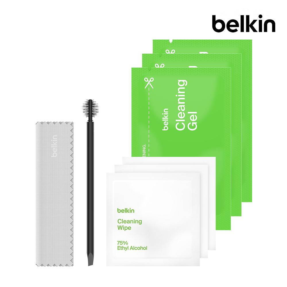 벨킨 무선이어폰 에어팟 다회용 클리닝 키트 3회분 AUZ006bt 제품 이미지