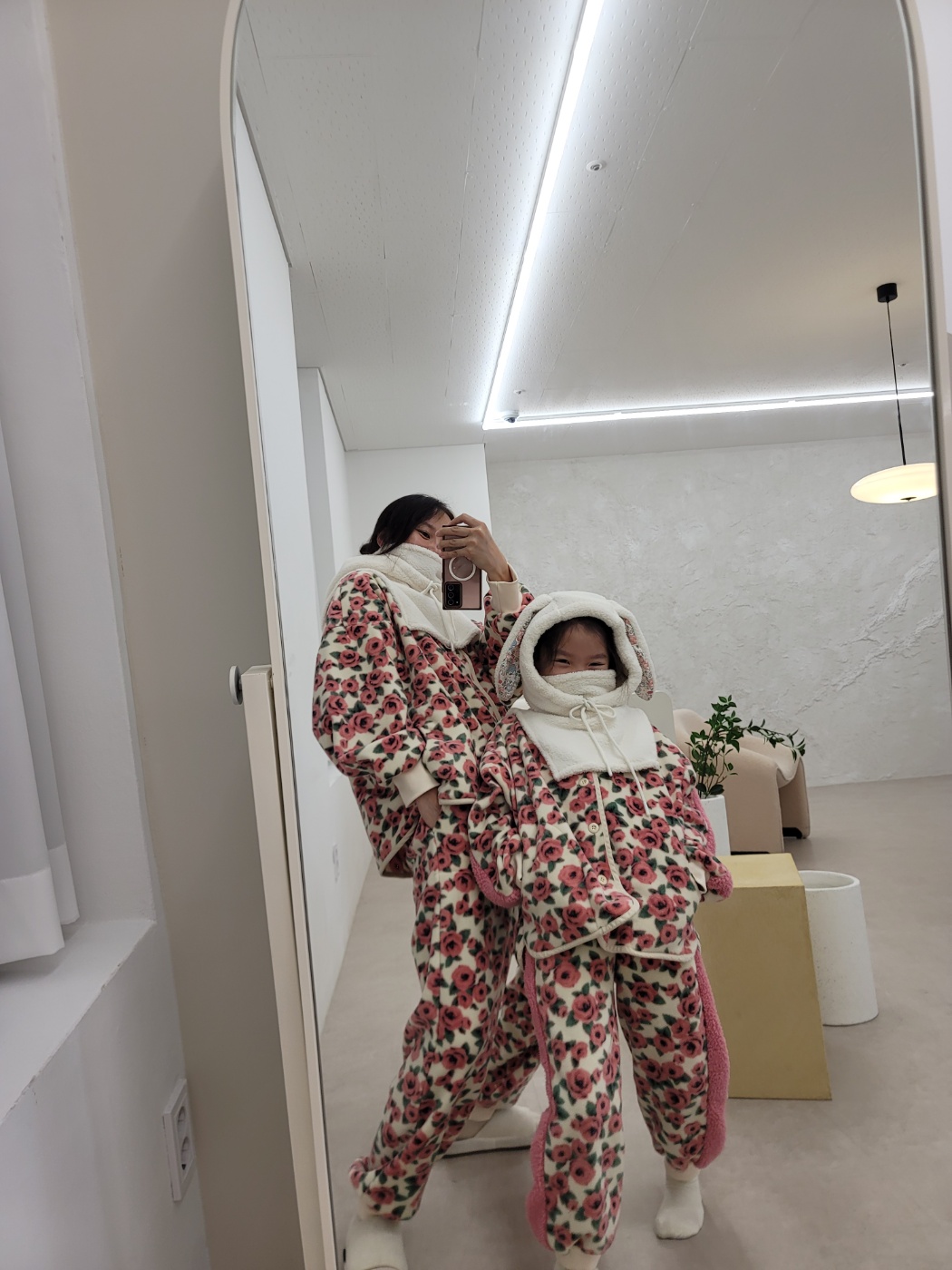 장미 깔깔이 조거팬츠 셋업 상하복 - 상세 이미지 4