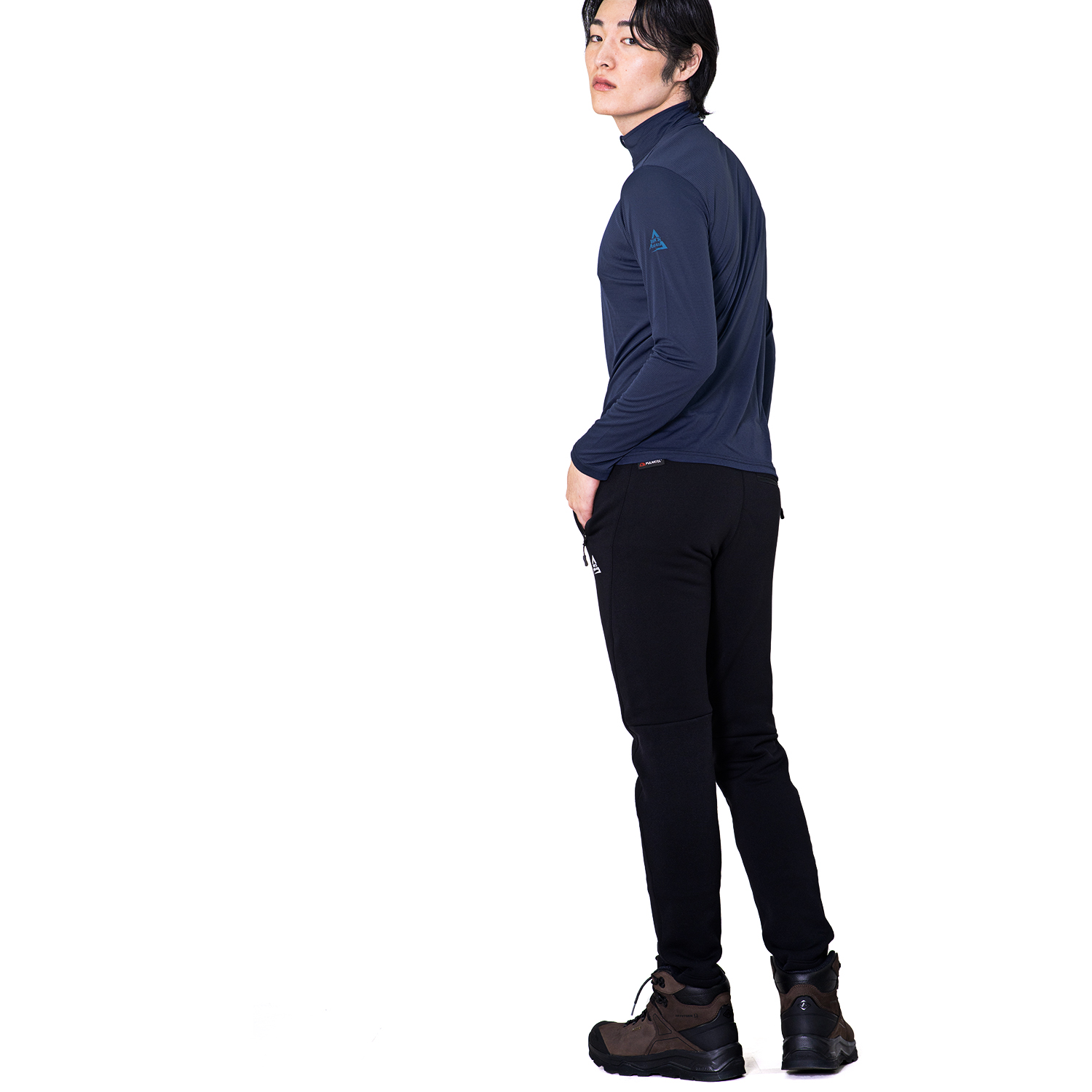 로체 클라이밍 팬츠 3 남녀공용 폴라텍 파워스트레치 프로 등산바지 캠핑 백패킹 - 상세 이미지 4