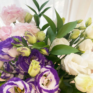 리시안셔스 랜덤 반단 꽃다발 생화택배 양재꽃시장 꽃배송 솔직 후기 | 실사용자 리뷰 분석 - 상품 이미지 1