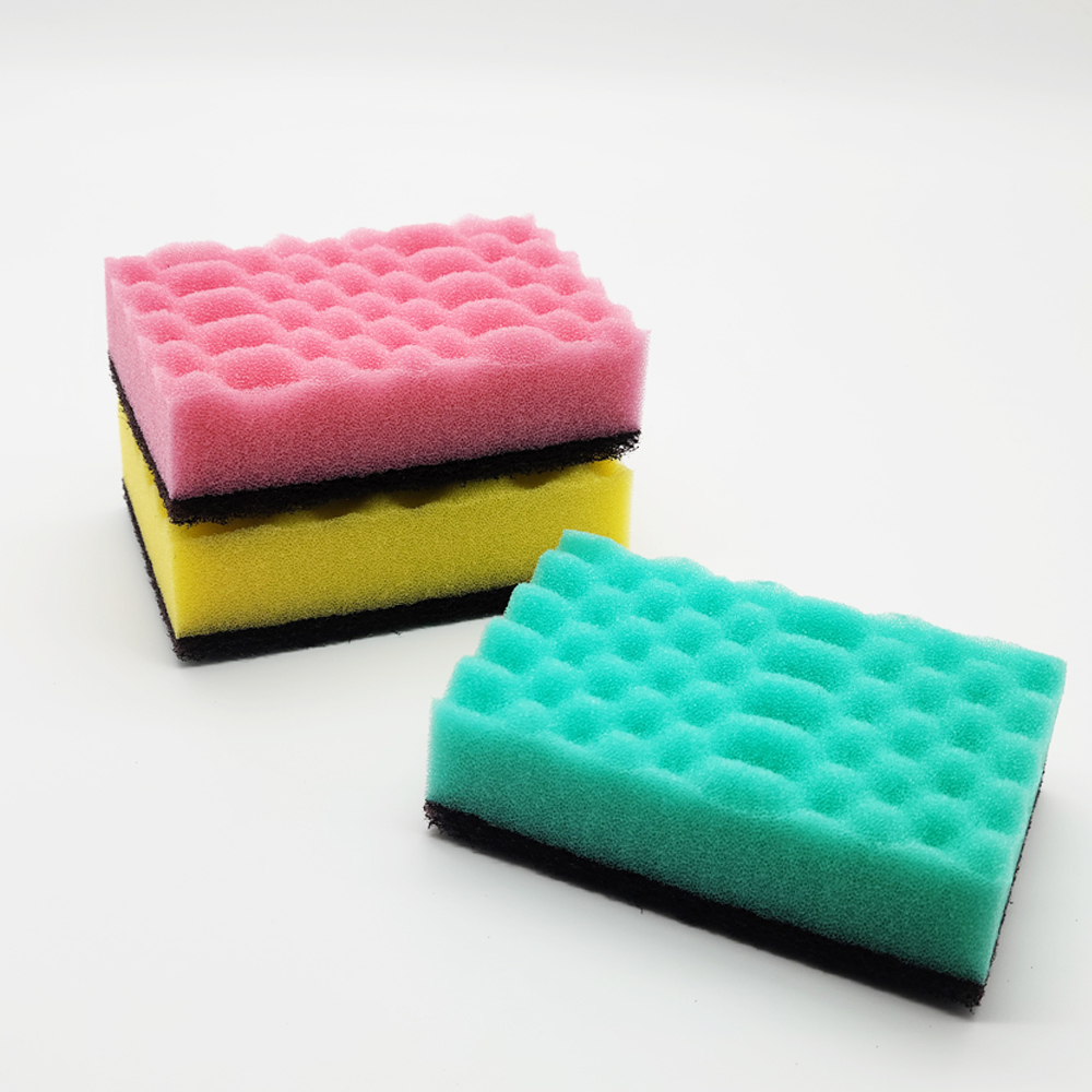 일본수세미 거품잘나는 수세미 우레탄 일제 3개입 - 상세 이미지 3