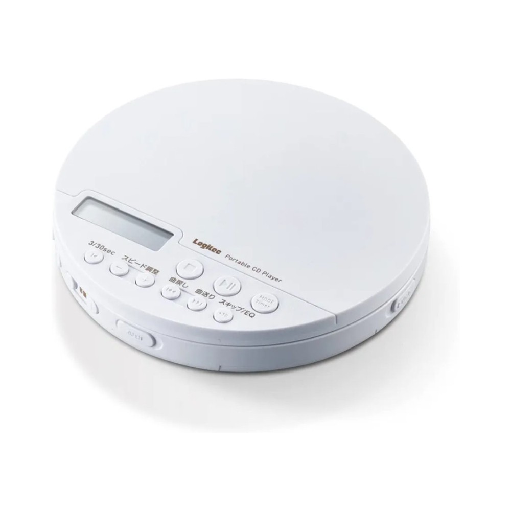 로지텍 휴대용 CD 플레이어 블루투스 LCP-PAPB02WH 제품 이미지