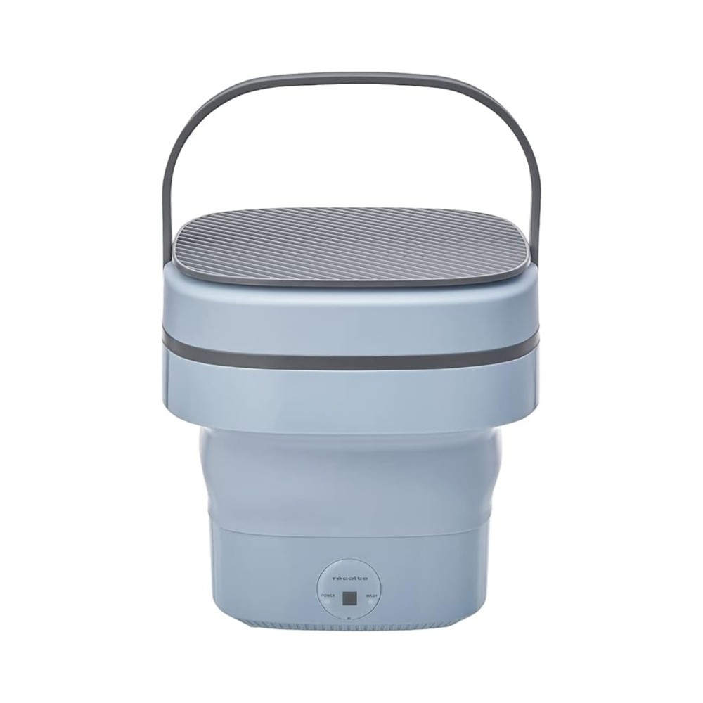 recolte 미니세탁기 접이식 휴대용 1인용 소형 빨래 기계 양말 속옷 수영복 RWM-1 제품 이미지