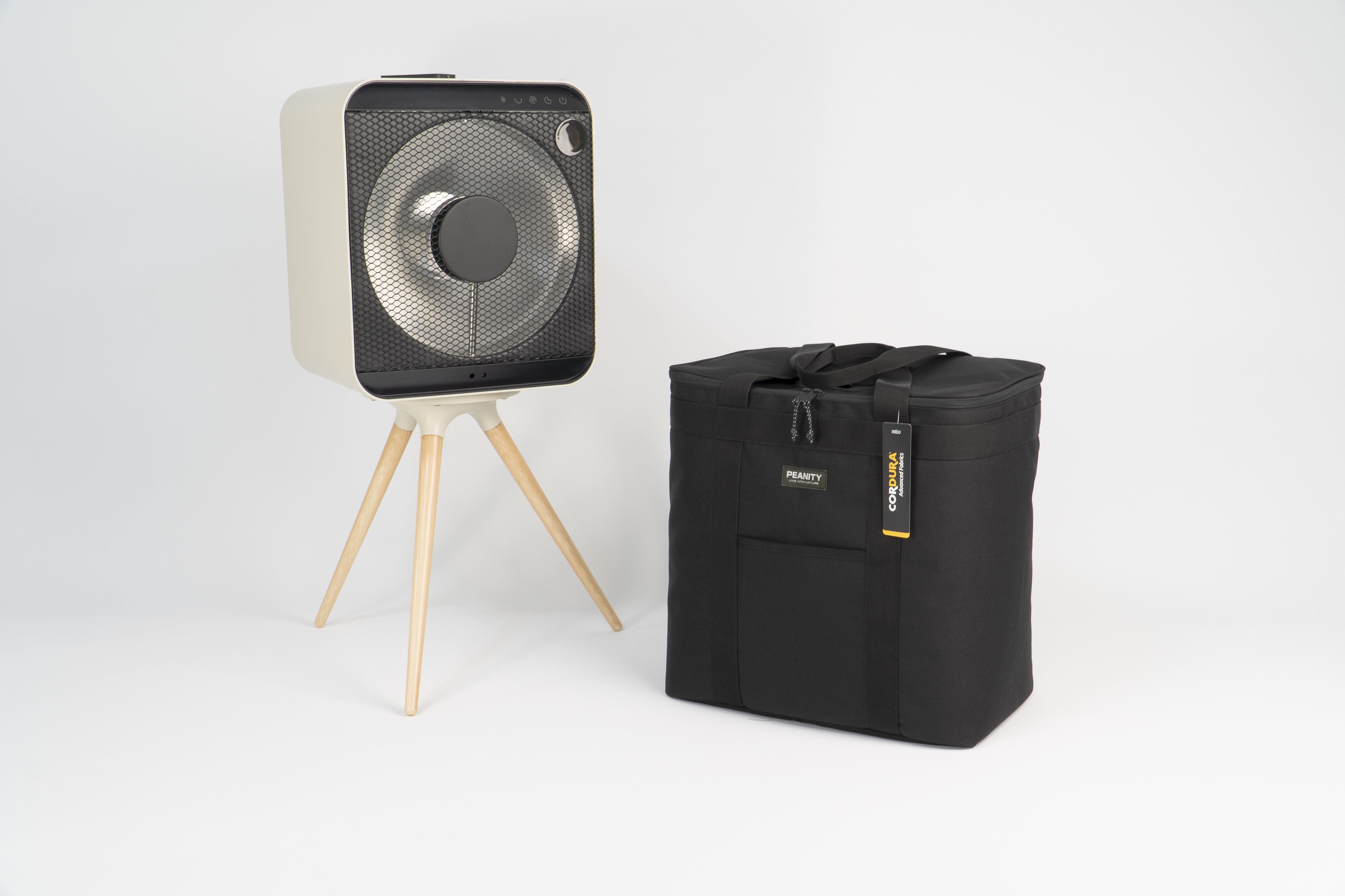 피니티 큐브히터 가방 수납 블랙 제품 이미지