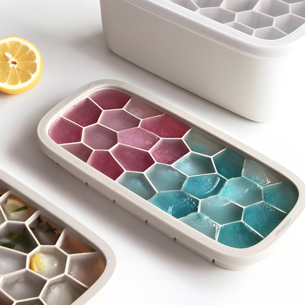 엘솜 원터치 실리콘 쥬얼 얼음트레이 얼음틀 아이스트레이 26구 마리슈타이거