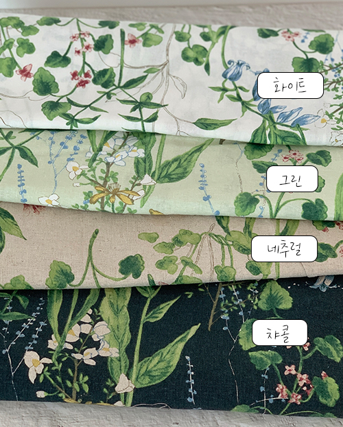더블유패브릭 엘리샤 워싱처리 15수 대폭 린넨천 원단 앞치마 커튼 소품 천가게 - 상세 이미지 2