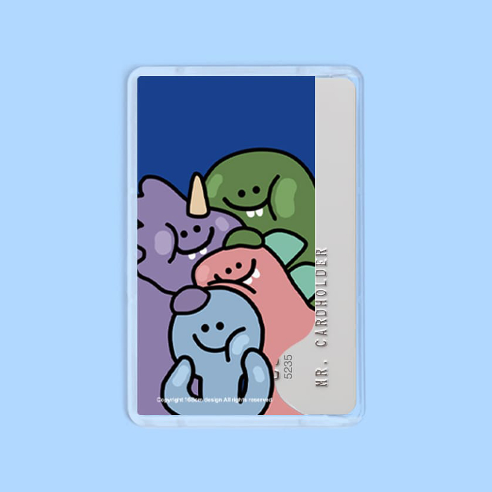 아이폰 맥세이프 카드지갑 투명  베이직 볼따구 마이다이노