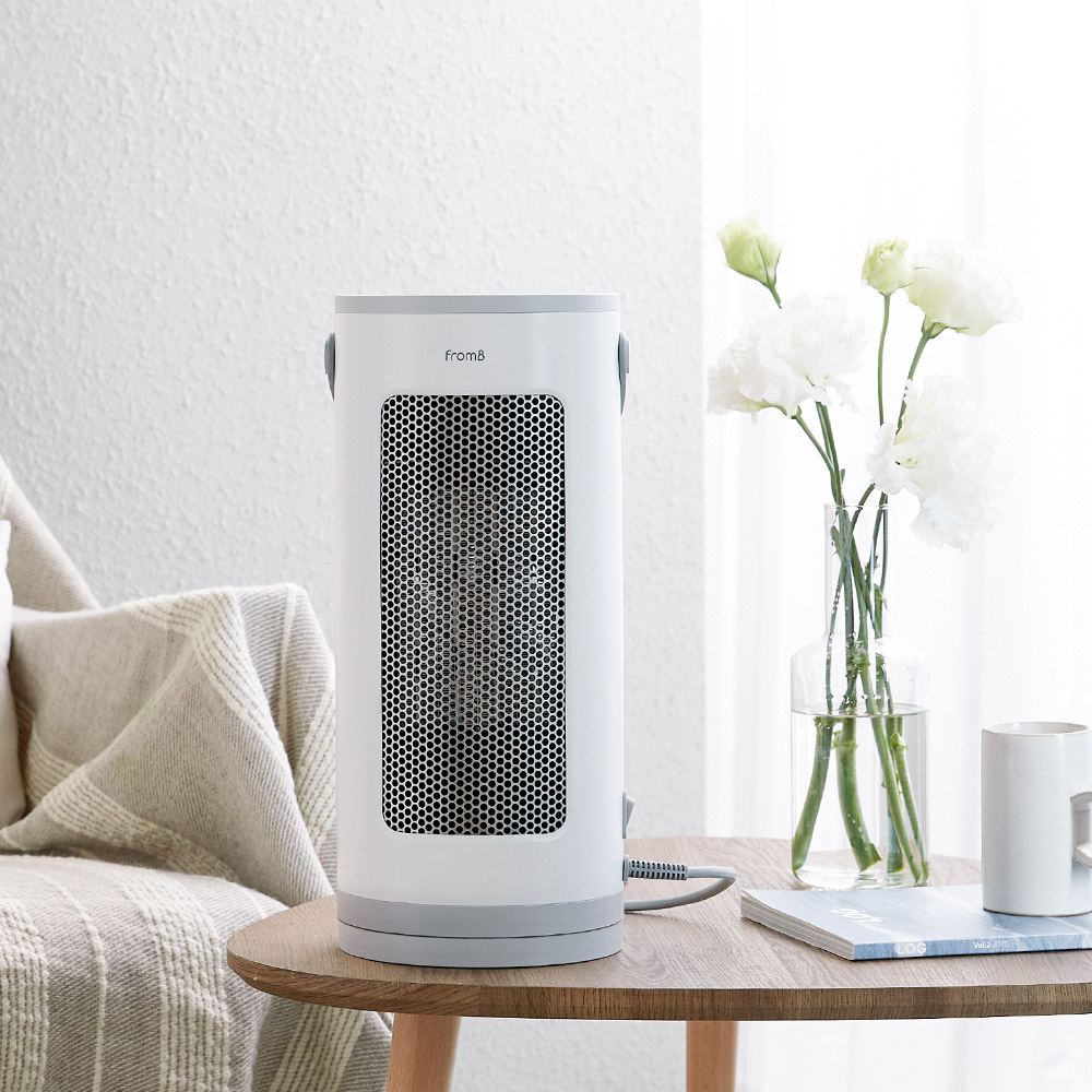 프롬비 히터팬 전기온풍기 FC189 화이트