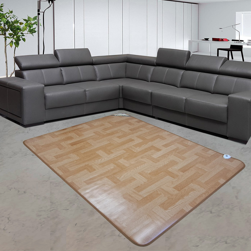 3H 한일온열기 체크마루 183cmx100cm 1인용 그래핀 탄소 카본 전자파안심 EMF 거실 카페트 전기장판