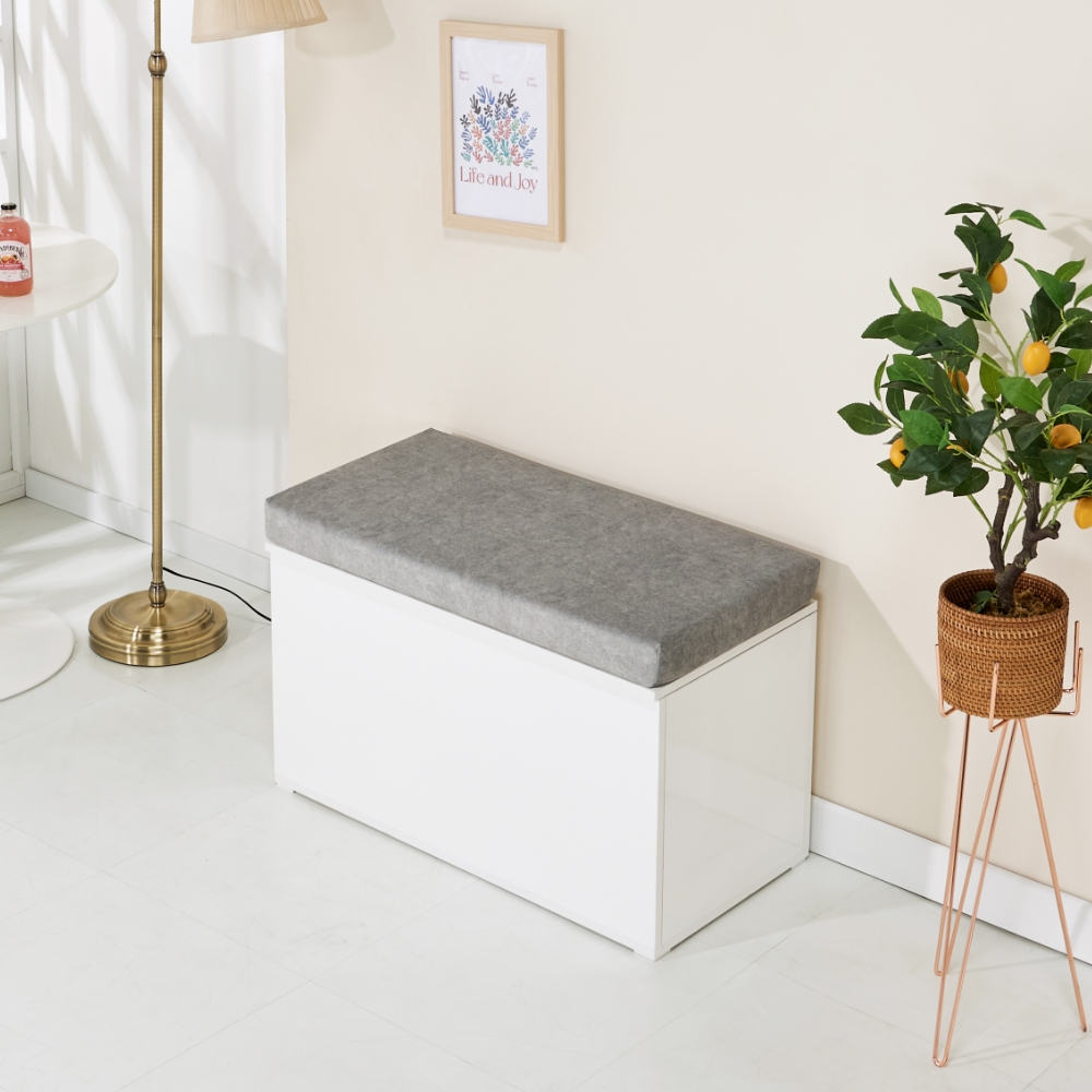 동서가구 체이스 벤치 수납의자 방석 세트 800 DF924873