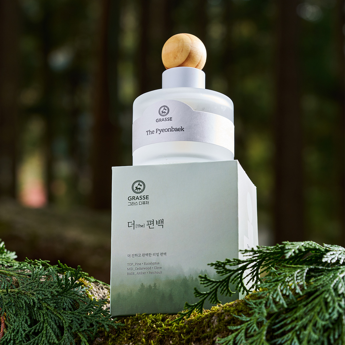 [불스원] 그라스 더 편백 디퓨저 피톤치드 차량용 방향제 105ml 이미지 3