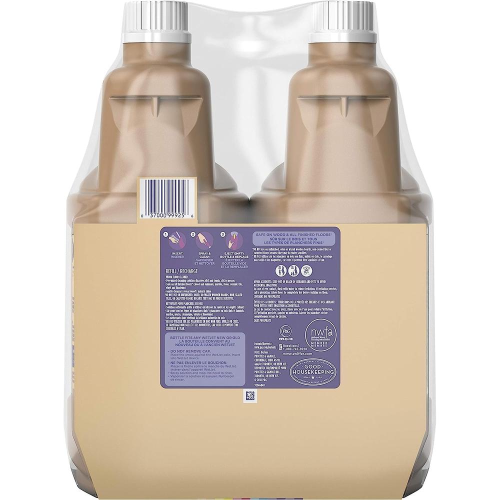 스위퍼 웻젯 세정액 클리너 리필 우드 마루 나무 바닥 WETJET WetJet 1.25L (2개) - 상세 이미지 2