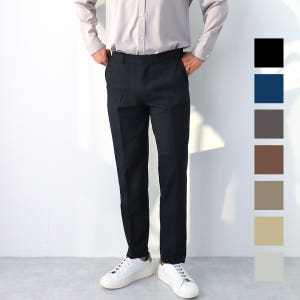 남자 기모슬랙스 정장바지 9부 10부 겨울바지 방한 링클프리 스판 편한 착용 후기 | 사이즈/핏 총정리 - 상품 이미지 1