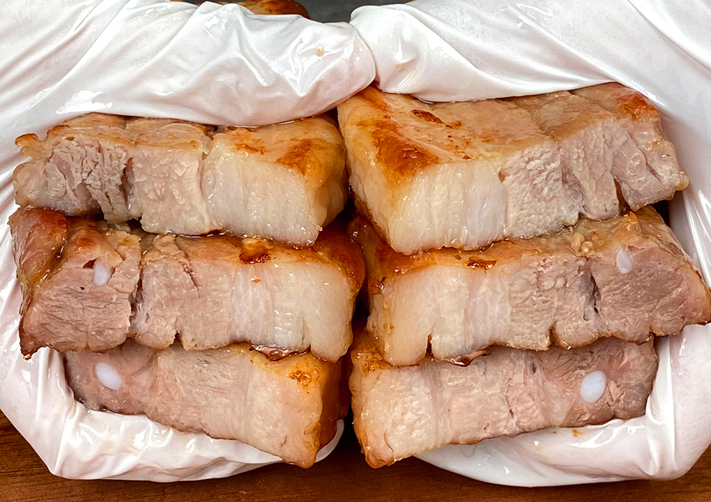 무배 시즈닝 양념숙성삼겹살 뚠삼겹 800g 1팩+삼겹함박스테이크 600g 1팩-총1.4k 이미지 8