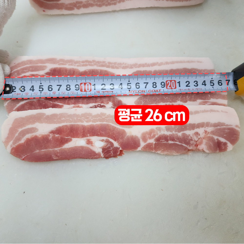 바라던 삼겹살 대용량 2kg 네덜란드 구이용 제육용 돼지고기 수입삼겹살 이미지 4