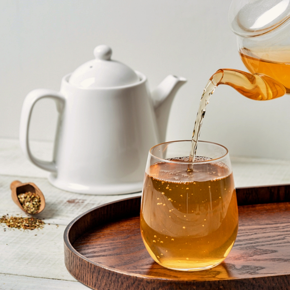 프리미엄 등급 그린루이보스 파인컷 100% 유기농 대용량 2.0gx 50 티백 Premium Green Rooibos Fine cut  비발효 루이보스차 항산화 허브 - 상세 이미지 3