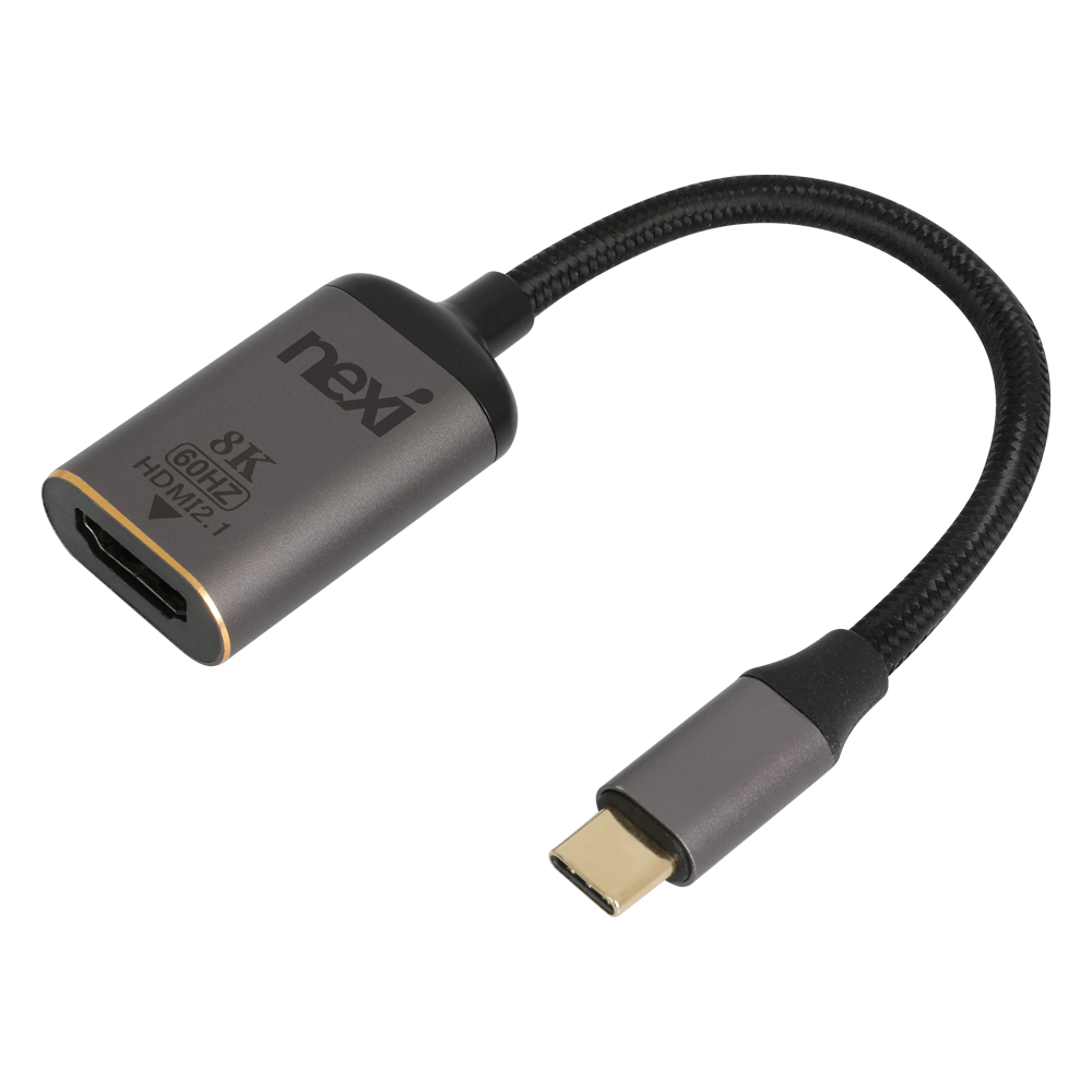 USB C TO HDMI 2.1 8K 컨버터 썬더볼트 C타입 변환 젠더 HDR - 상세 이미지 2