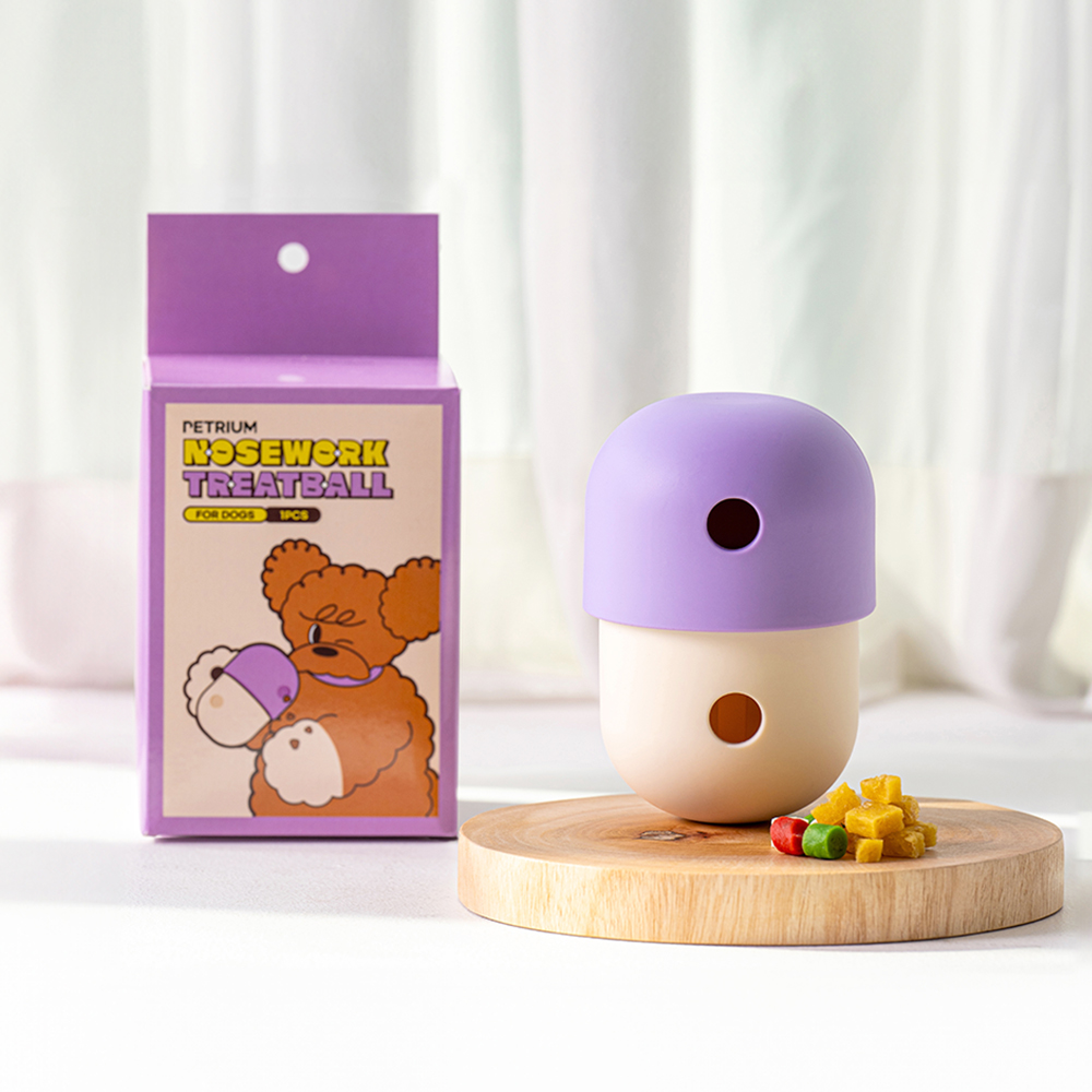 펫트리움 킁카 머쉬볼 노즈워크 장난감 분리불안