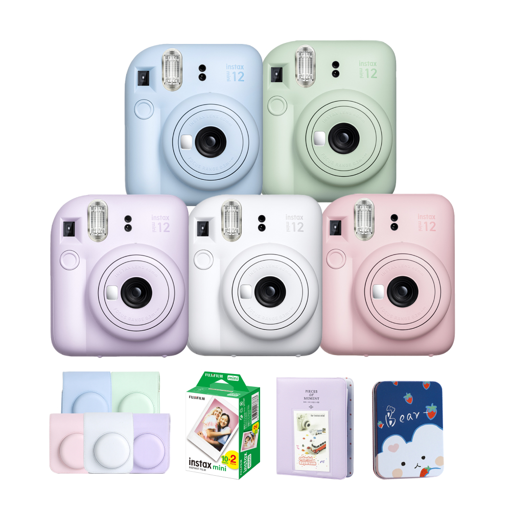 인스탁스 미니12 즉석카메라+필름20장+전용케이스+선물SET / 미니11 후속