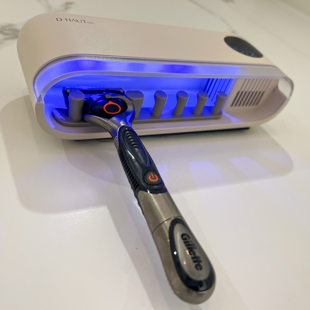 디하우트 UVC 가정용 무선 칫솔살균기 소독기 건조기 면도기 살균기
