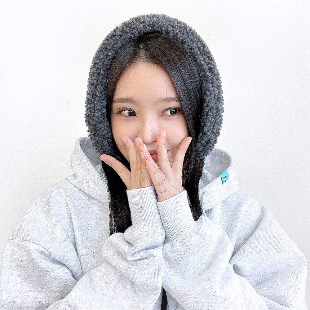 푸푸 뽀글이양털 남녀공용 겨울 방한 귀마개 귀도리