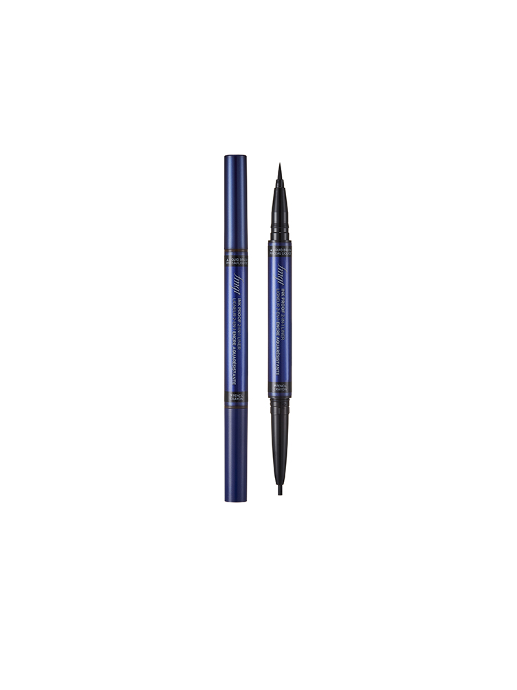 더페이스샵 fmgt 잉크프루프 2in1 라이너 (브러쉬 0.6g / 펜슬 0.13g) - 메인 이미지