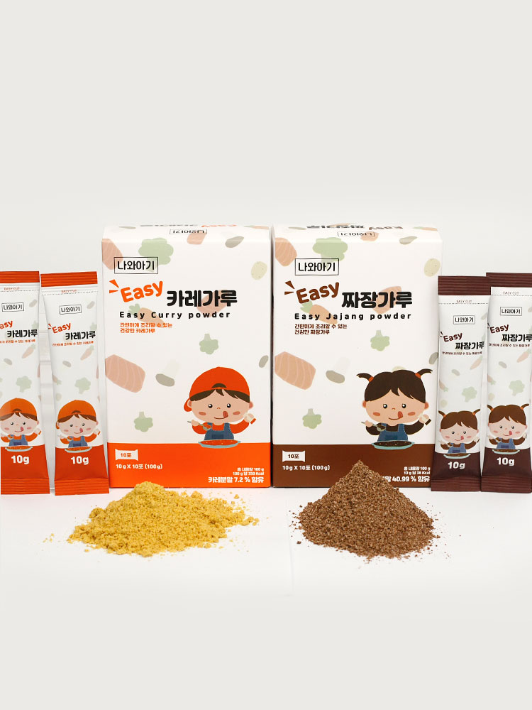 나와아기 아기짜장가루 소스 10g x 10입 순한 유아 밥태기