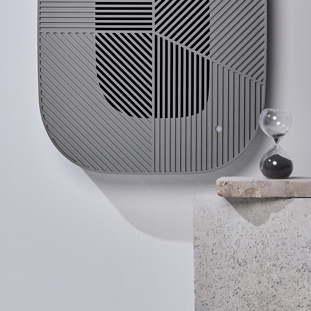 콤마 벽걸이 공기청정기 로브 안방 아이방 소형 LOV01-2106 라이트차콜