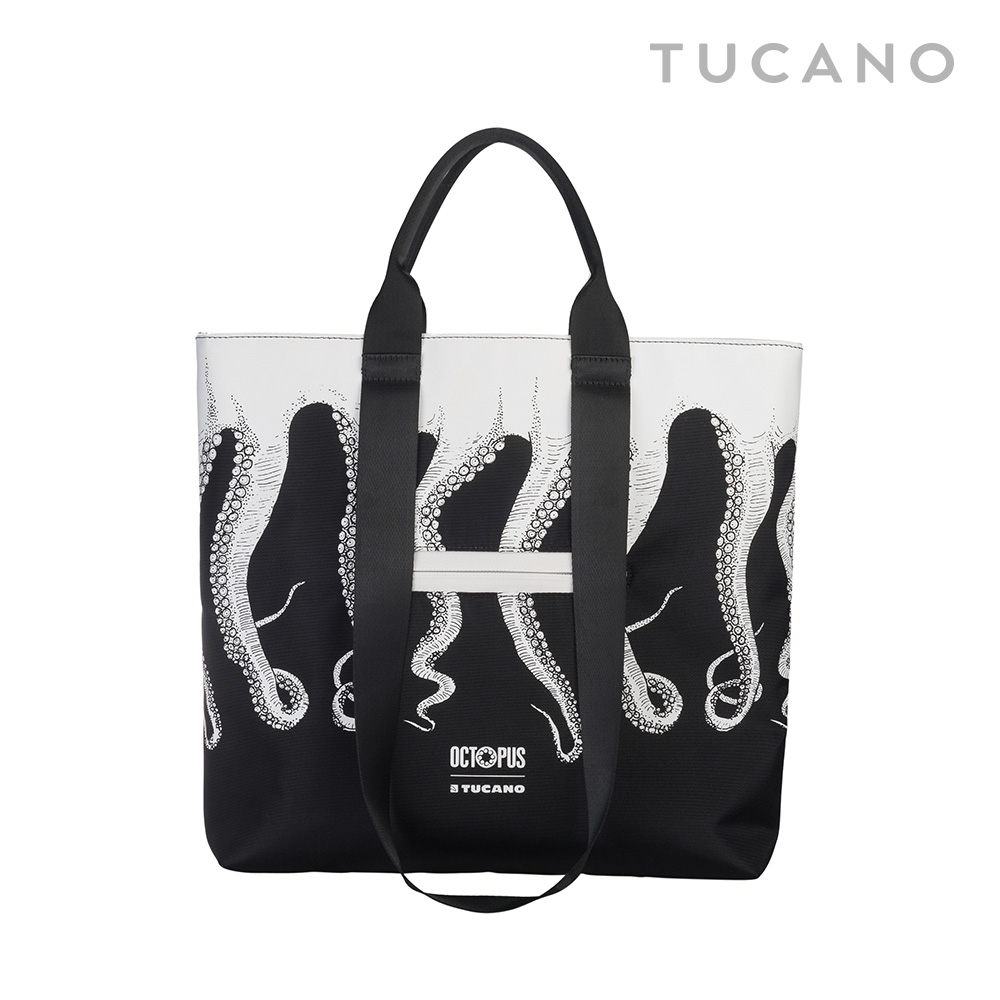 [디자인에디션] 투카노 Tucano 옥토퍼스 쇼퍼백 숄더백 (블랙) 제품 이미지