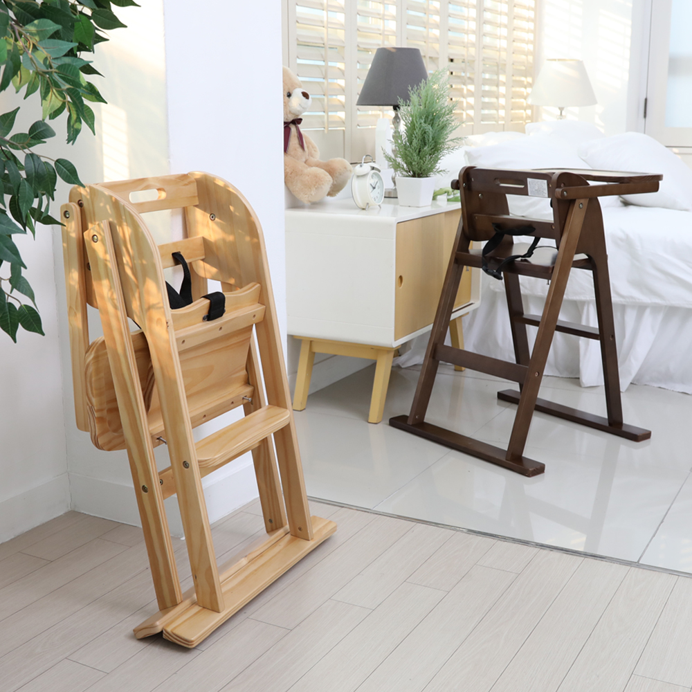 루시드 아기식탁의자 접이식 유아 식당 이유식 업소용유아방석의자