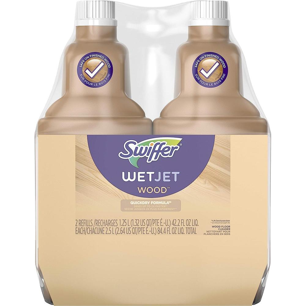 스위퍼 웻젯 세정액 클리너 리필 우드 마루 나무 바닥 WETJET WetJet 1.25L (2개) - 상품 이미지